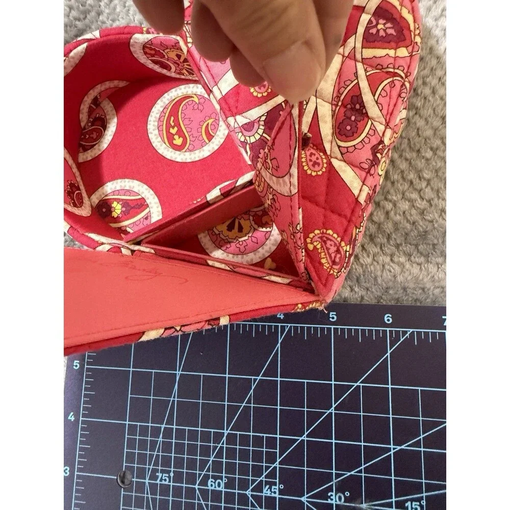 Vera Bradley Heart Jewelry Case Keepsake Holder